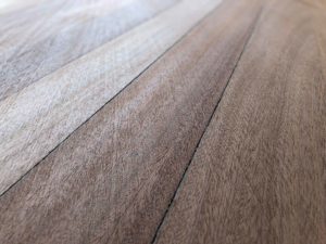 Close up of wooden floorboards