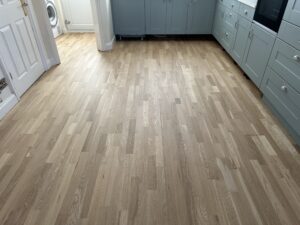 Loba Invisible Protect on Oak 3 Strip Flooring