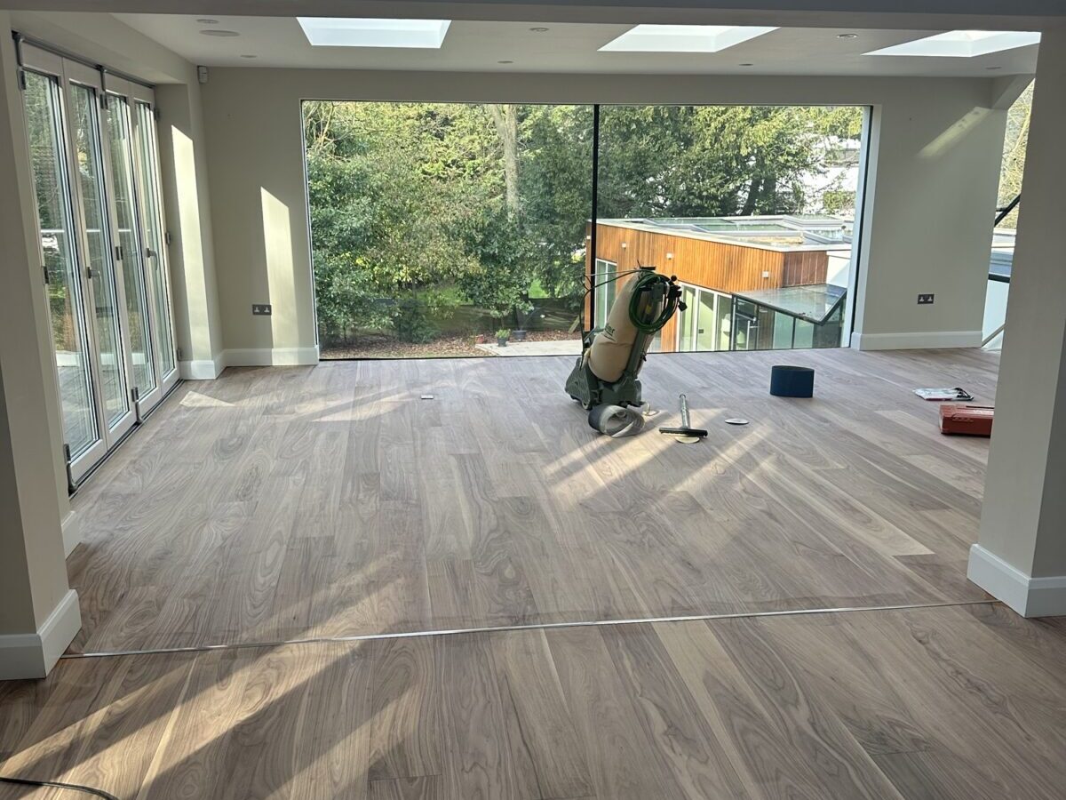 img_4167 the walnut surface is smoother after finer grit sanding